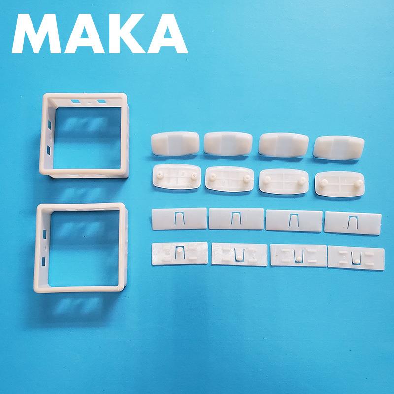 升降桌塑料关节 桌腿间隙塑料垫片 桌腿塑料配件 升降桌间隙松动