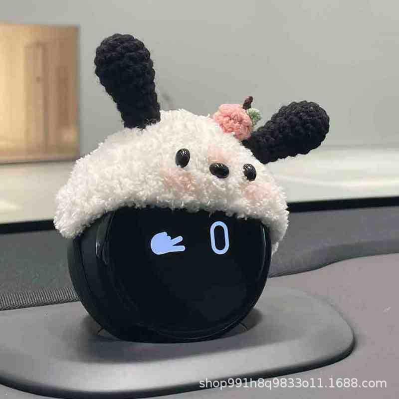 蔚来nomi帽子可爱头饰配饰车内装饰et5et7es8ec6问界M5音响头套