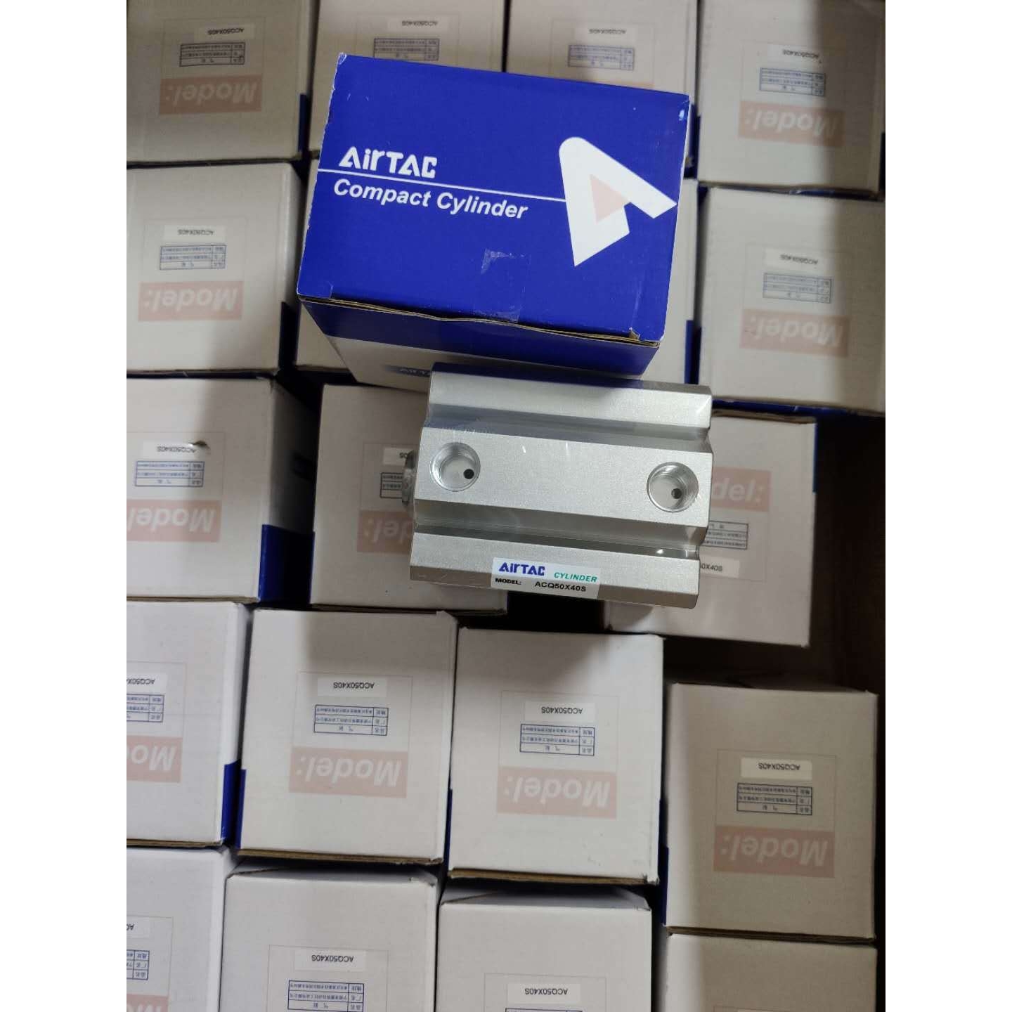 AirTac 亚德客 ACQ超薄型气缸 ACQ50X40S ACQJ40X20-20SB