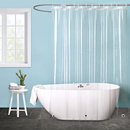 透明塑料透光浴帘帘空调冷气厨房隔断帘门帘防水防油烟遮挡帘挡水