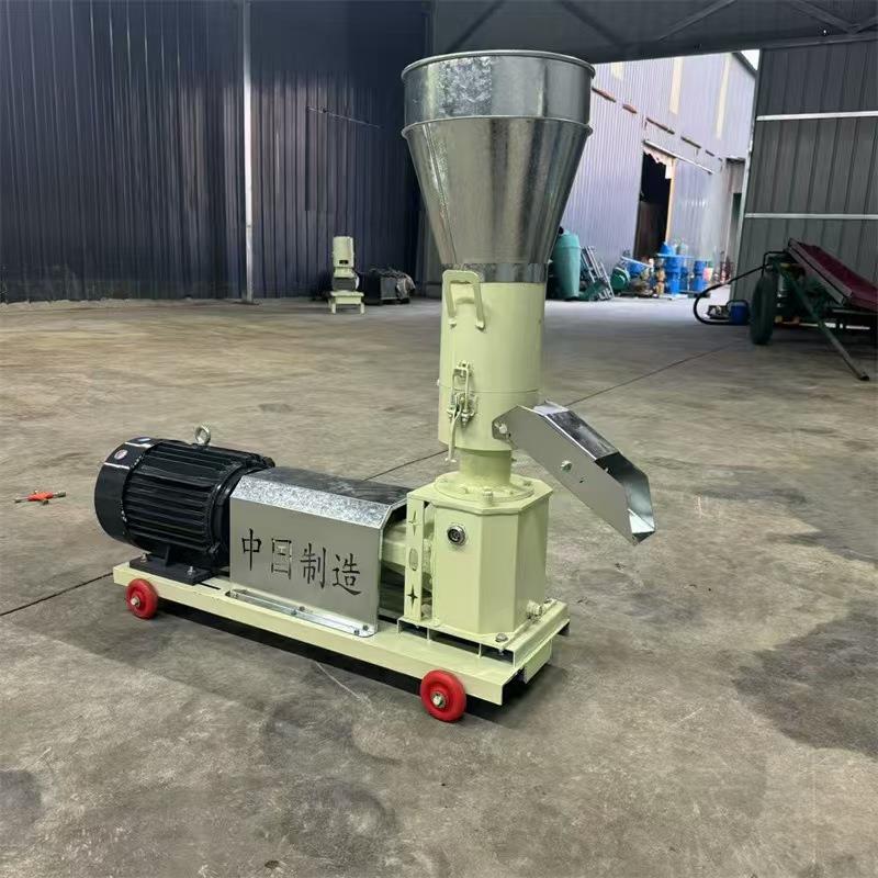 废纸废布塑料木屑毛毛虫颗粒机猫砂狗粮鱼饲料制粒机颗粒机报价