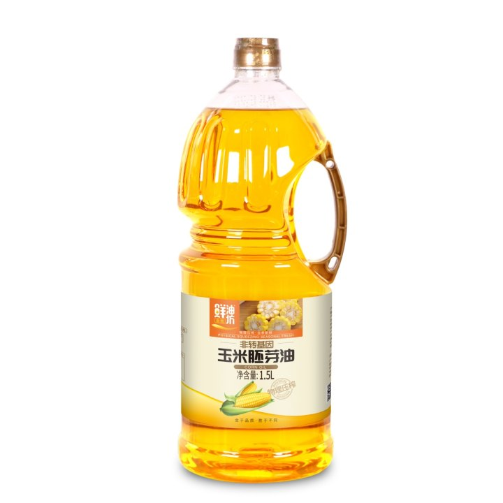 金胜鲜油坊非转玉米油1.5L 家用食用油