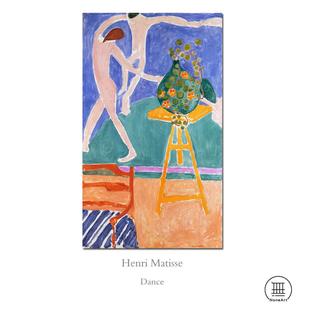 马蒂斯舞蹈@北欧小众复古美式 饰画 现代玄关走廊野兽派电表箱装