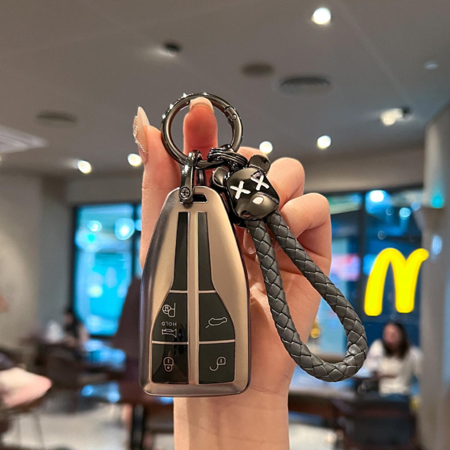 红旗钥匙套高档保护壳男女款