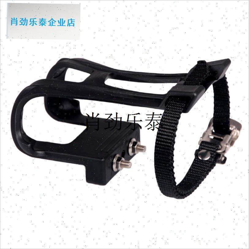 l配件动感单车脚踏健身绑带13MM脚踏板J绑绳骑行鞋头狗嘴套固定带