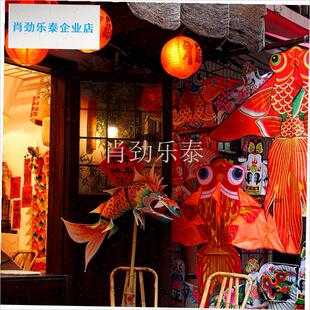筝纸鸢装饰e品中式2025款新年春节氛围感店铺幼儿园布置拍照道具l
