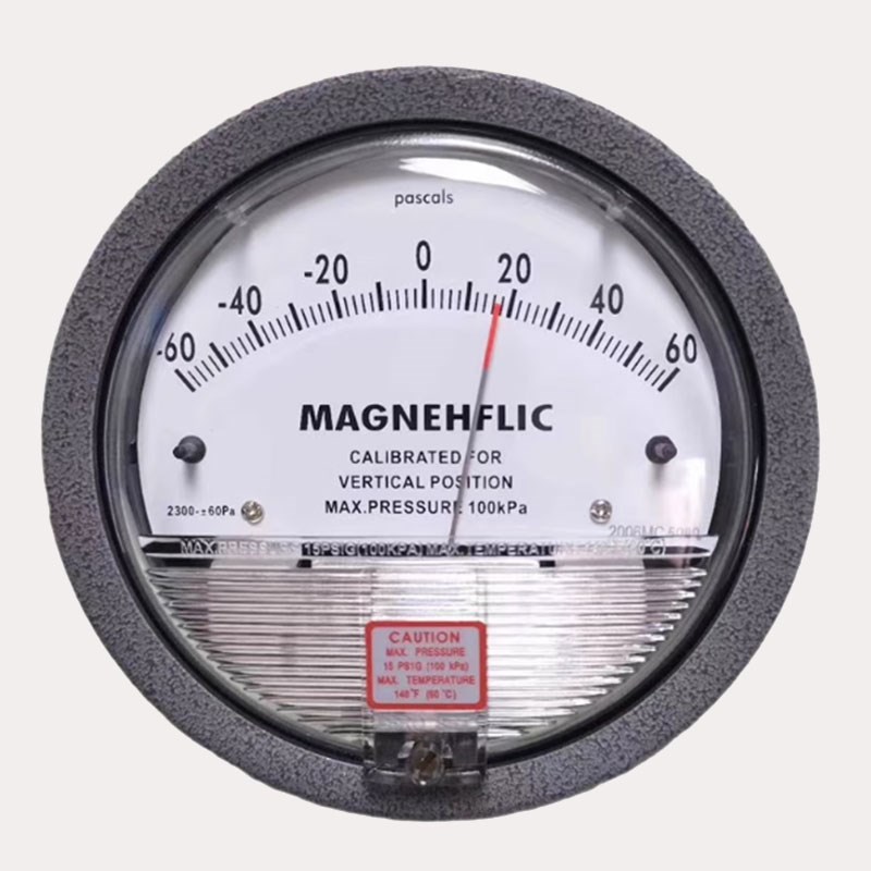 微压差表60pa洁净室负压表净化过滤暖通空调压差计正负风压指针表