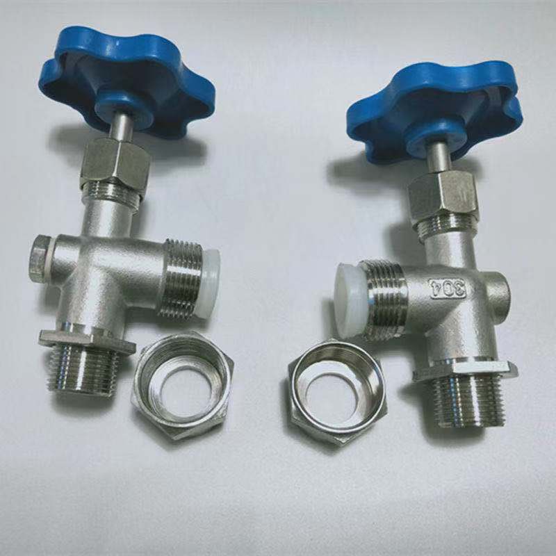 201/304 不锈钢丝扣考克 液位计考克 水位计阀门 DN15 DN20