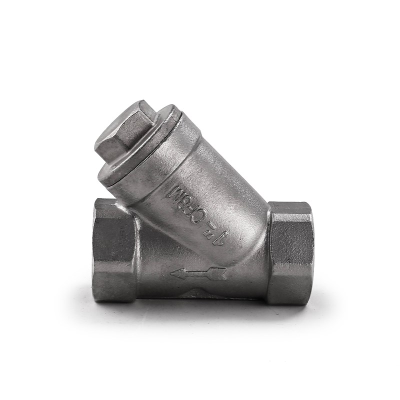 铸造Y型过滤器16KG不锈钢304316内丝扣过滤器螺纹阀门滤水4分DN15