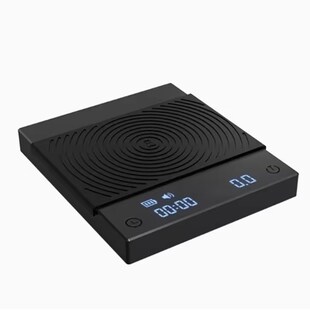 泰摩黑镜BASIC 手冲专用电子称咖啡豆克称称重计时 咖啡电子秤意式