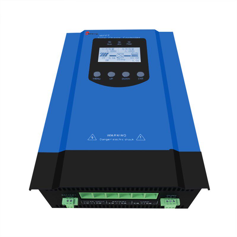 现货MPPT太阳能控制器12V24V48V60A智能充放电控制器光伏板充电器