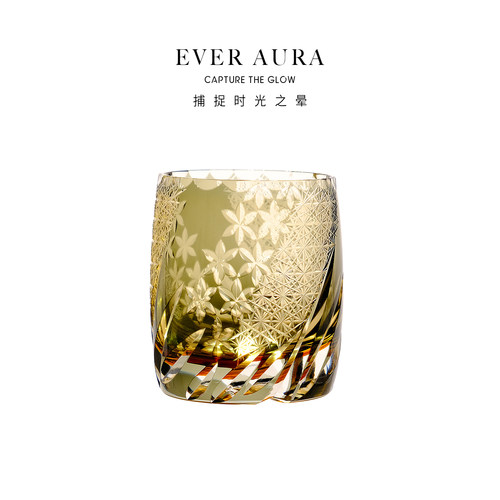 EVRA【雪月】水晶玻璃酒杯礼盒装