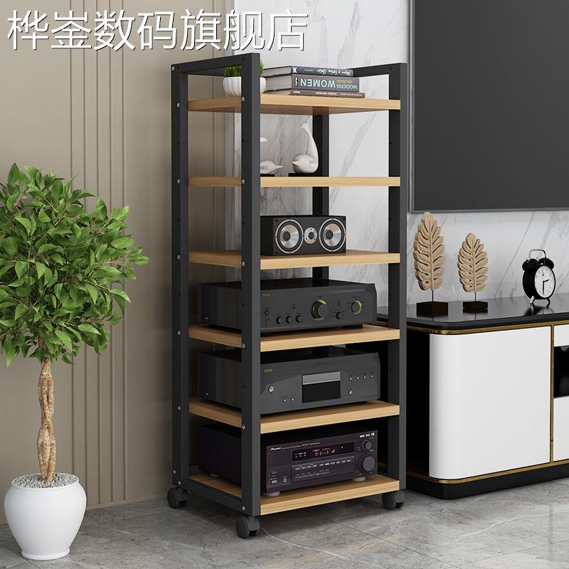 桦崟鑫惠声【6层1.2米50长60】功放机柜胆机支架CD调音台放置架子音响摆件垫垫