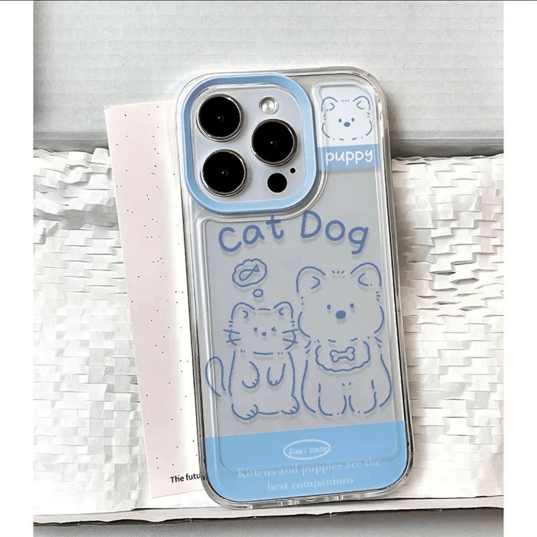 素描猫咪适用苹果16手机壳iPhone15ProMax卡通16e新款14Pro防摔13可爱12保护套11个性78Plus女XS全包6s软壳