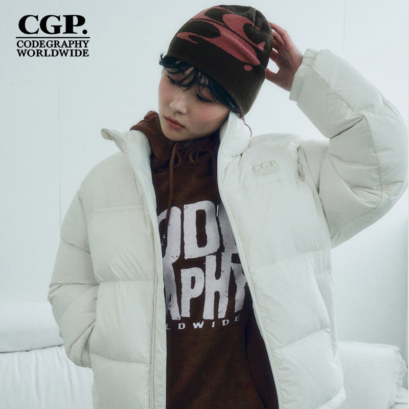 CODEGRAPHY韩国秋冬女款百搭休闲运动针织帽冷帽毛线帽CBDWWAC012