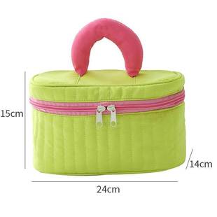 撞色化妆品收纳包出门方便携带大容量洗漱包多功能可爱手提行李装