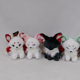 九尾狐毛绒挂件玩具萌宠包包挂件小狐狸抱枕娃娃女朋友生日礼物