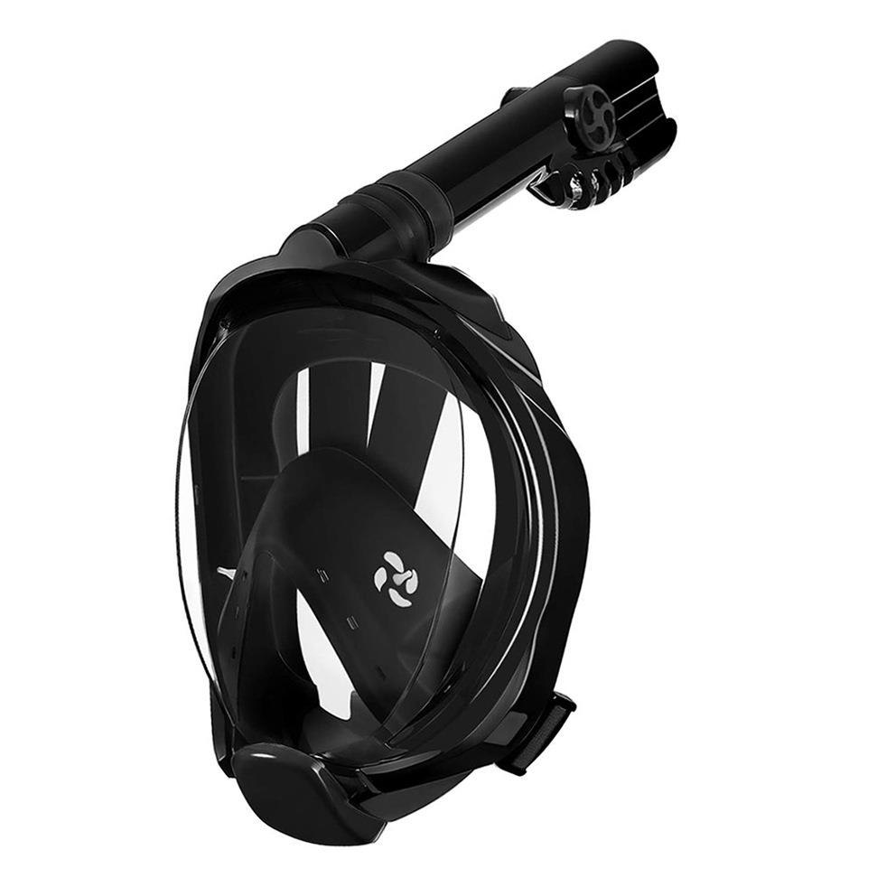 新款直销新款全干式潜水面罩 浮潜面罩 Gopro防雾浮潜面具 潜水面