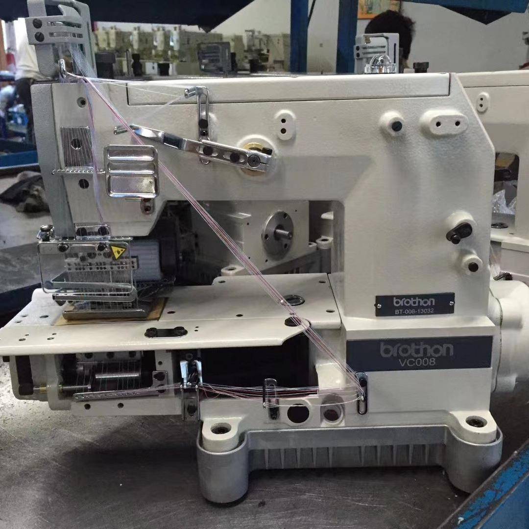 厂家直销优惠银箭款VC008多针机松紧拉腰车工业缝纫机衣裙拉腰机