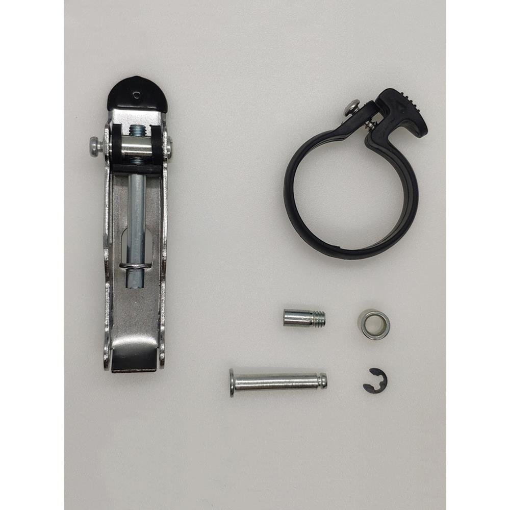 代驾电动自行车折叠杆锁扣安全塑料圈保险卡扣小海豚立管配件