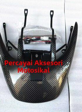 适用本田DIO28期34/35期56期碳纤维水转印后尾翼总成尾翼盖灯铁架