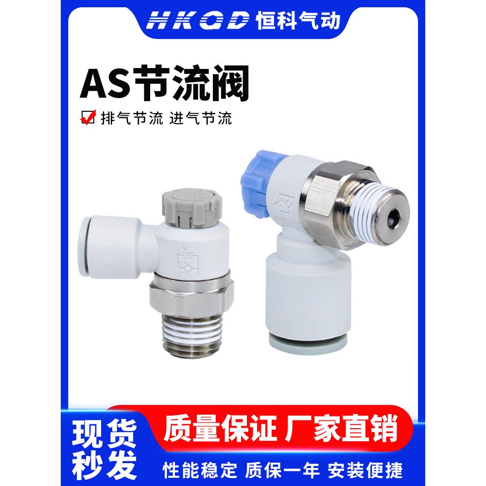气动调速接头调节阀AS1201F/2201/3201/4201SA节流阀限出型限入型