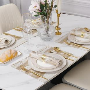 2025餐巾布折花口布酒店专用打杯布高级感西餐厅饭店会所席巾扣圈