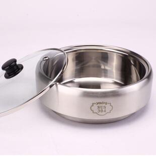 永兴电火锅原装汤锅304不锈钢火锅汤锅加厚材质无涂层2L3L4L配件