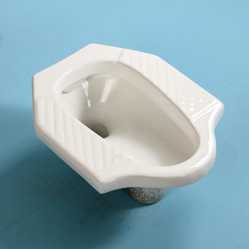 小户型蹲便器陶瓷蹲式大便器前排水带存水弯农村民宿老式蹲位蹲盆