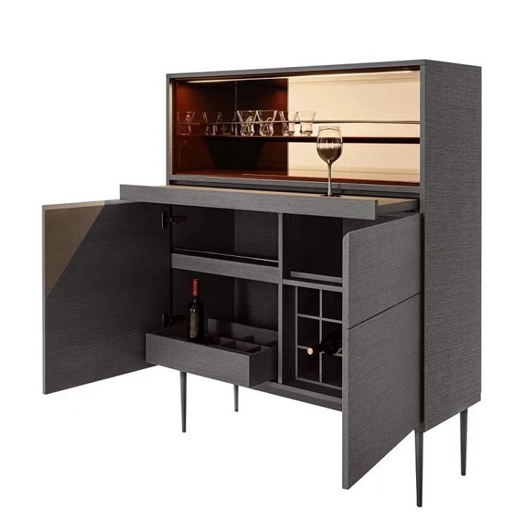 意式极简实木hc28瑞达餐边柜家用现代简约玄关储物柜客厅靠墙酒柜