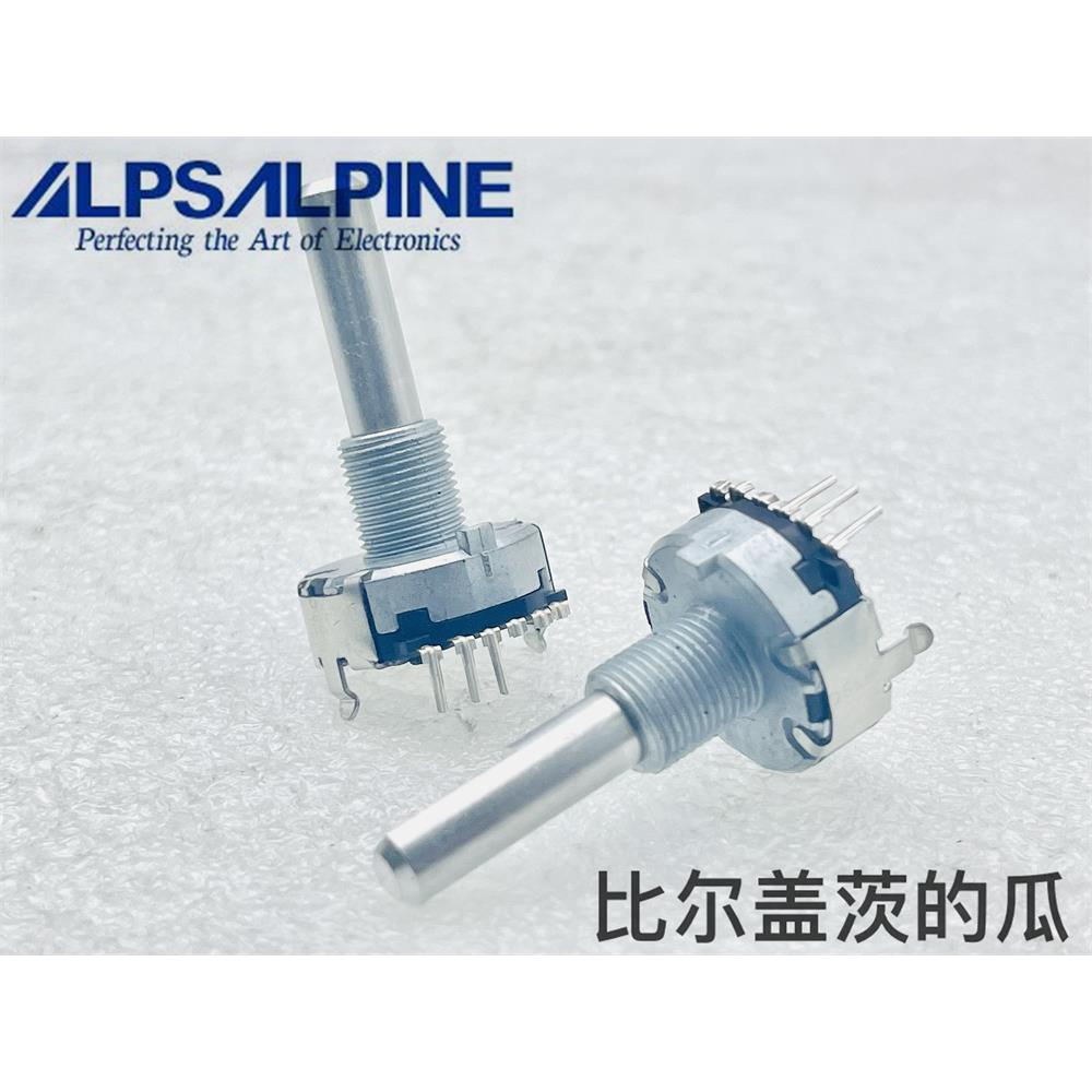 ALPS阿尔卑斯EC20A1820401编码器18定位汽车空调调节轴长30mm