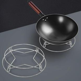 不锈钢锅架厨房家用置物架锅盖隔热防烫锅具锅垫支架蒸架收纳台面