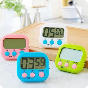 直销家用厨房电子定时器闹钟学生闹钟数字计时器烘焙小号定时 新款
