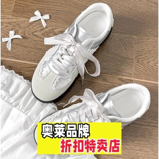 晋江裕元鞋业运动鞋芭蕾德训板鞋女春季新款小众韩版平底透气学生