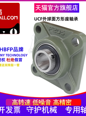 HBFP德国外球面带座轴承 UCF324 UCF324 加重加厚型 精密高速