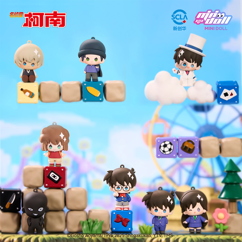 minidoll名侦探柯南WOW娃偶乐园系列指尖玩偶挂件
