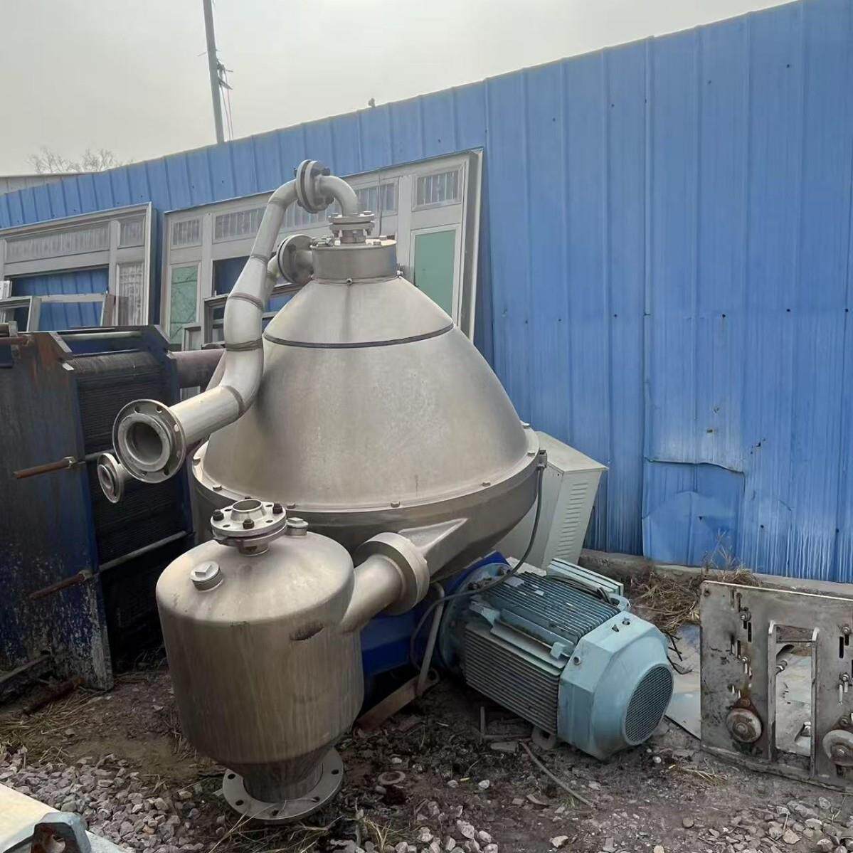 出售二手碟片式离心机牛奶啤酒重油分离机 国产进口碟式分离机多