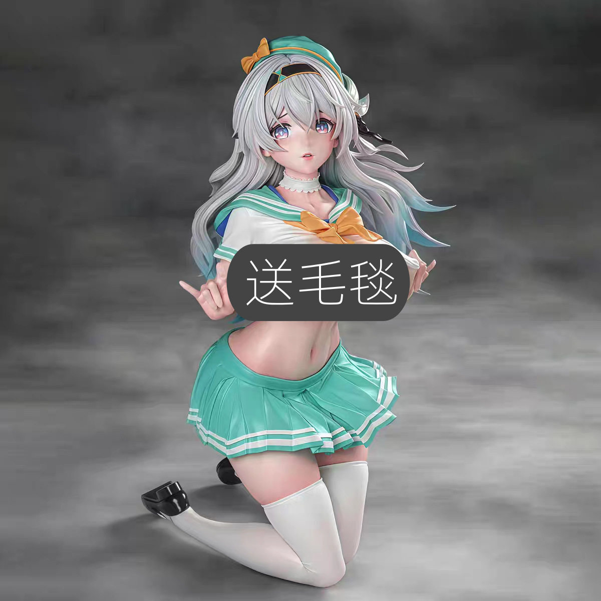 菠萝社流萤 送毛毯 优质版美少手办/手办景品