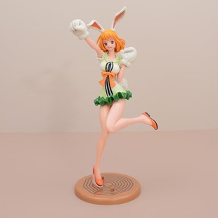 海贼王手办POP亮狮子加洛特月兔女郎二次元模型动漫手办