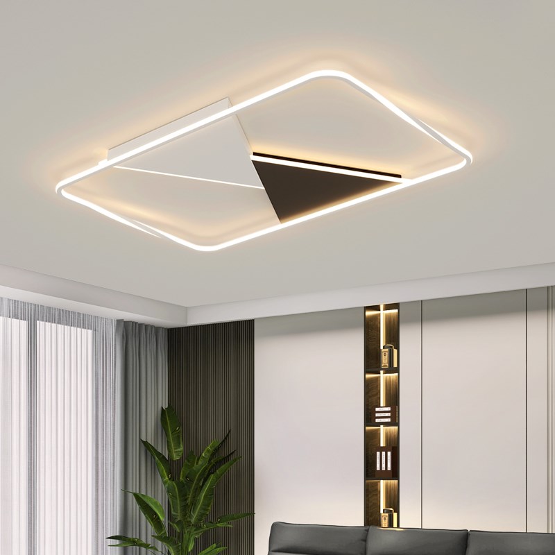 网红现代新款简约主卧室灯具北欧轻奢大气房间客厅书房led吸顶灯