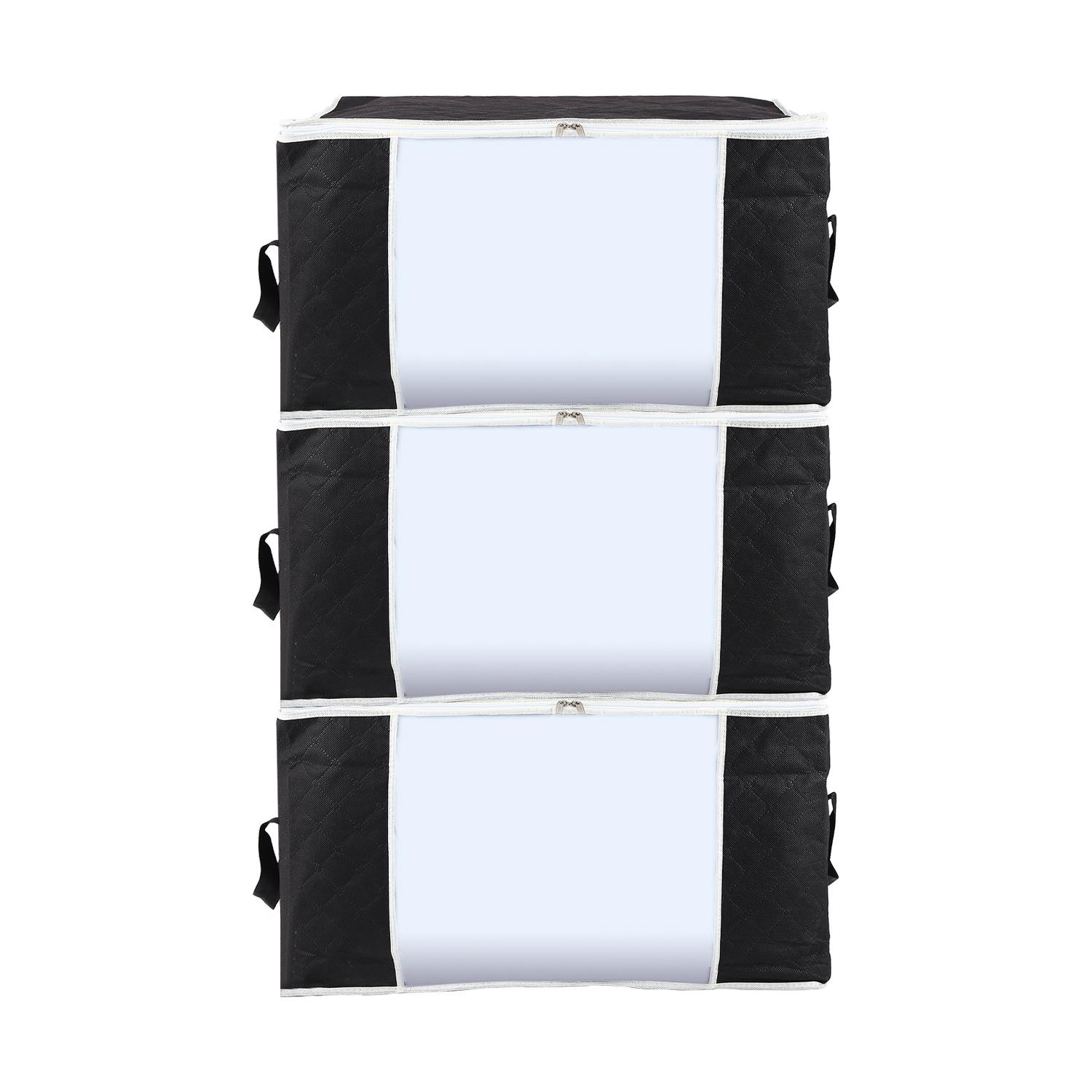 无纺布棉被袋被子袋收纳袋横款竖款衣物整理袋搬家防尘袋加厚耐用