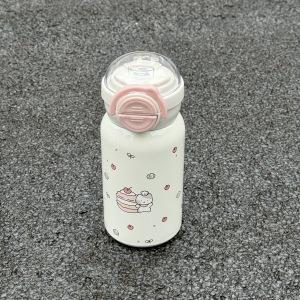 2024新款保温杯学生不锈钢双饮高颜值便携可爱女生吸管咖啡杯