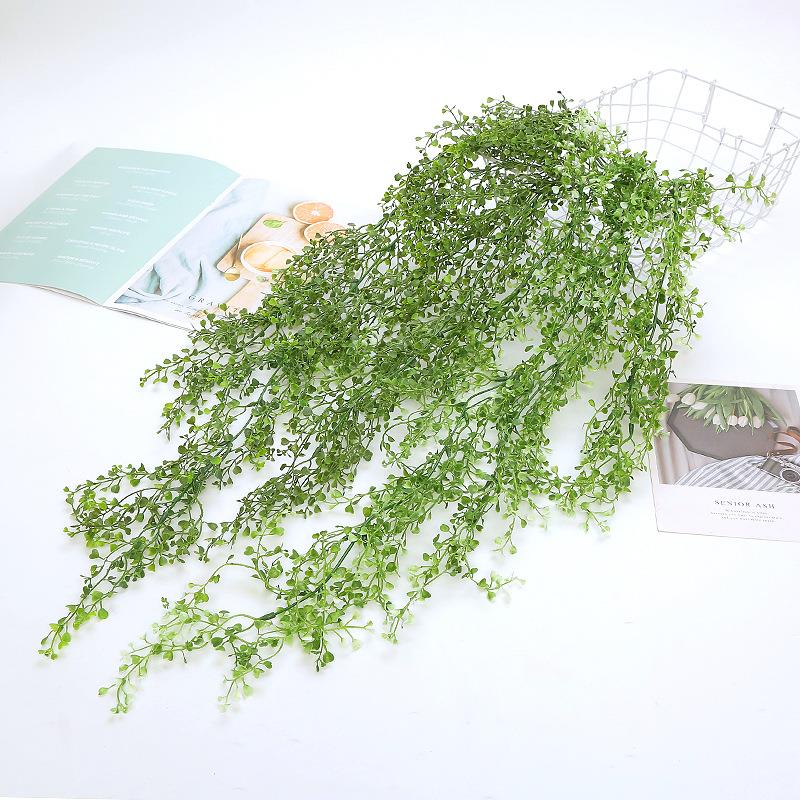 家居装饰摆放花艺仿真藤条藤蔓植物假花绿植墙面插花壁挂塑料花
