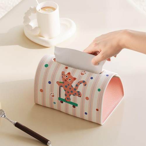 当下流行多功能皮革收纳盒壁挂式