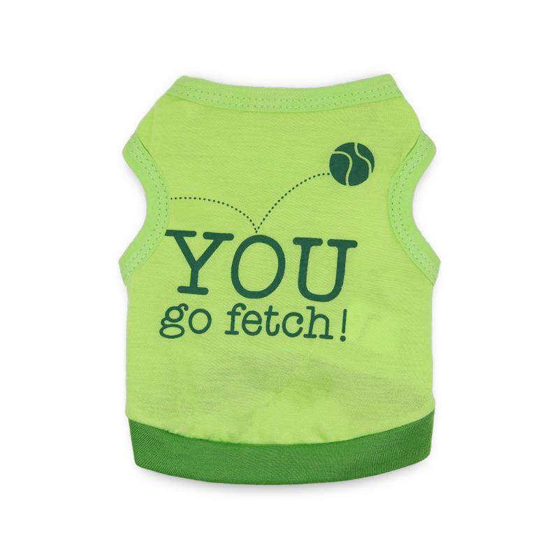 宠物用品狗狗猫咪服装汗布绿色印篮球YOU背心泰迪衣服春夏款,宠物/宠物食品及用品,狗宠物服装/雨衣,淘宝优惠券,粉丝福利购,淘宝优惠卷