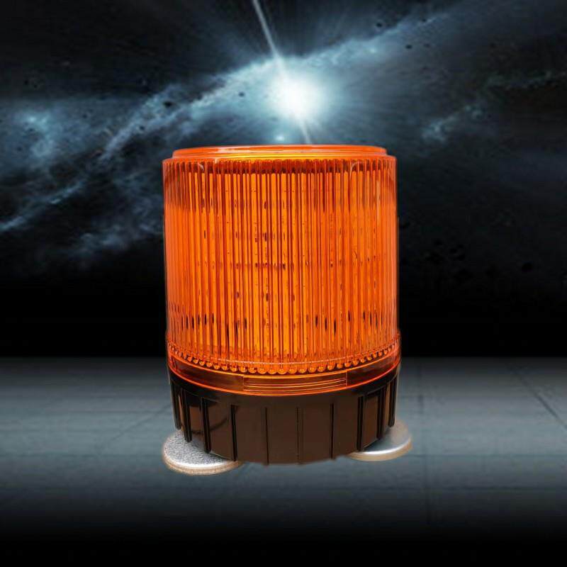 磁吸高亮警示灯环卫洒水工程车用旋转灯12V24VLED插点烟器爆闪