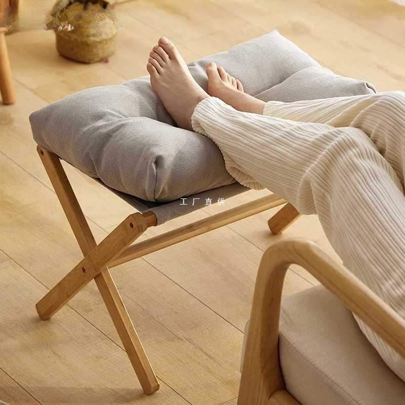 脚凳脚踏折叠放腿垫沙发凳躺椅垫脚办公室工位踩脚翘脚搁脚凳脚托