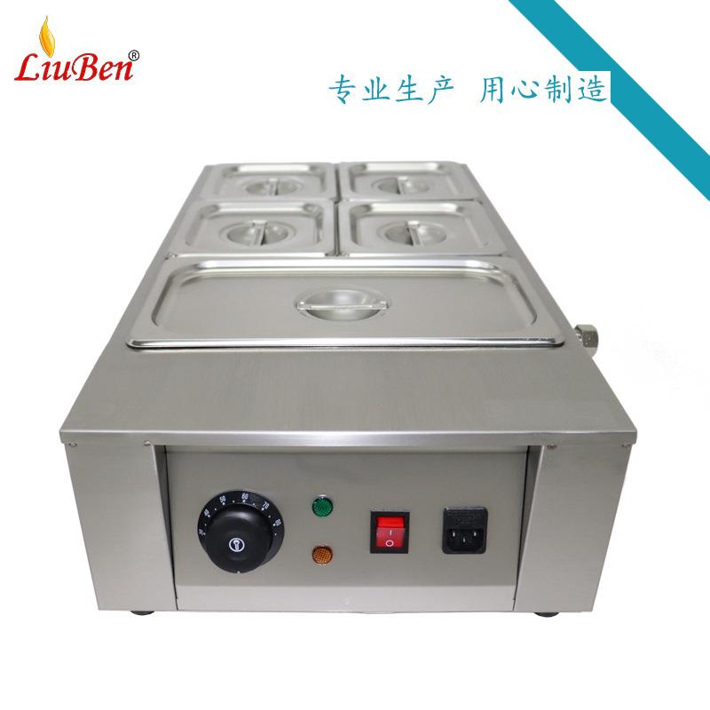 巧克力熔化机融化炉隔水保温加热商用全不锈钢奶油装饰机裱花泡沫