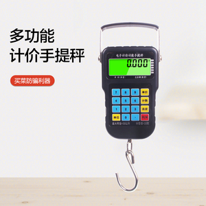 麦衡高精度手提电子秤吊勾称50kg便携式挂钩秤买菜用计价秤计重