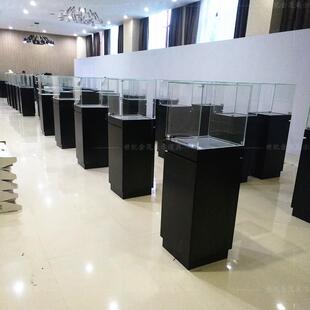 烤漆展会陶瓷展柜珠宝首饰玻璃柜台玉器展柜博物馆展示柜展览柜台